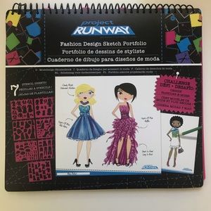Project Runway Fashion Design Sketch Portfolio